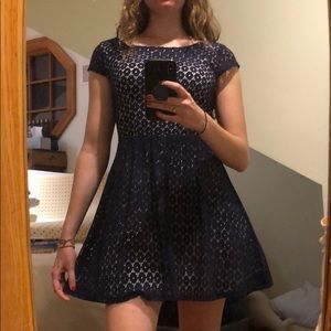 Blue Lace Spring/Summer Dress